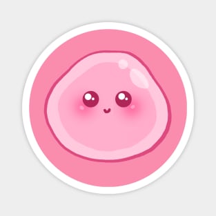 Cute Pink Slime Magnet